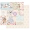 Prima Marketing Inc Christmas Sparkle Collection 12x12 Sheet - Icy Blue Christmas -, 12"x12" W/ Foil Detail 655350997632 (10 SHEETS)